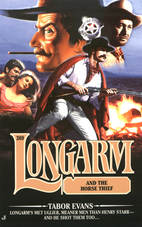 Cover image for book Longarm 269: Longarm and the Horse Thief