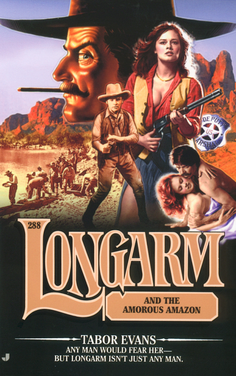 Cover image for book Longarm #288: Longarm and the Amorous Amazon