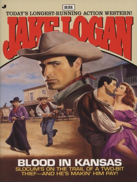 Cover image for book Slocum 231: Blood in Kansas