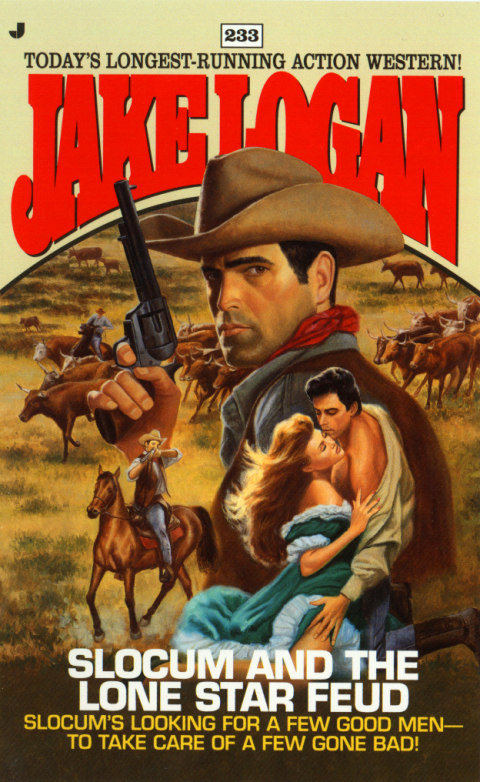 Cover image for book Slocum 233: Slocum and the Lone Star Feud