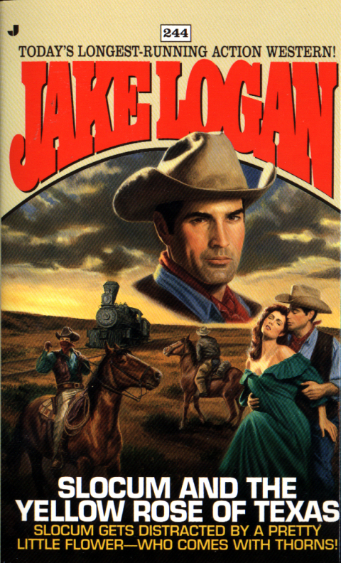 Cover image for book Slocum 244: Slocum and the Yellow Rose of Texas