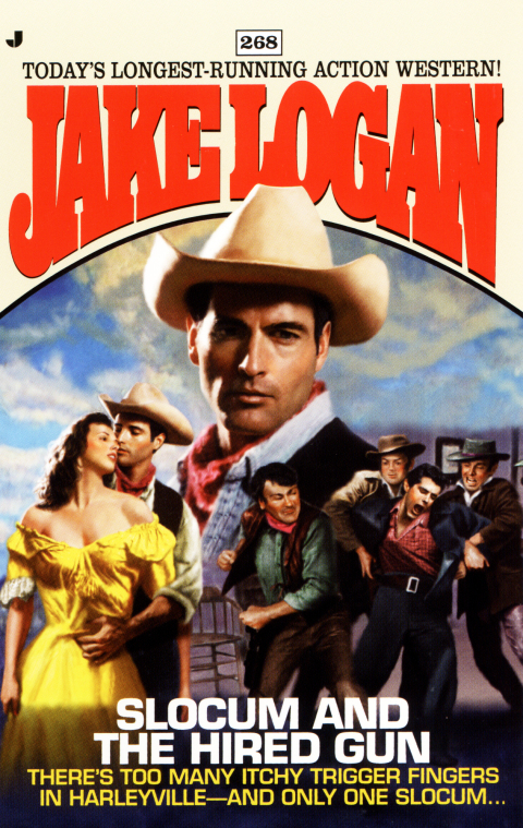 Cover image for book Slocum 268: Slocum and the Hired Gun