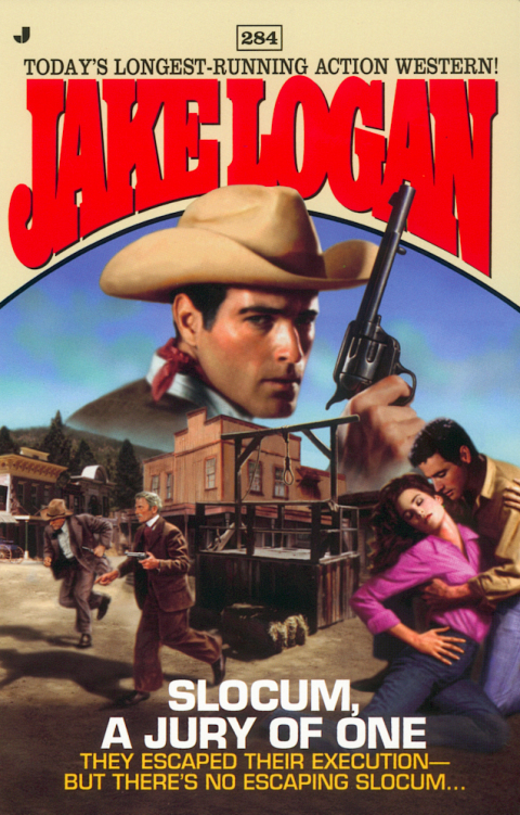 Cover image for book Slocum #284: Slocum, a Jury of One