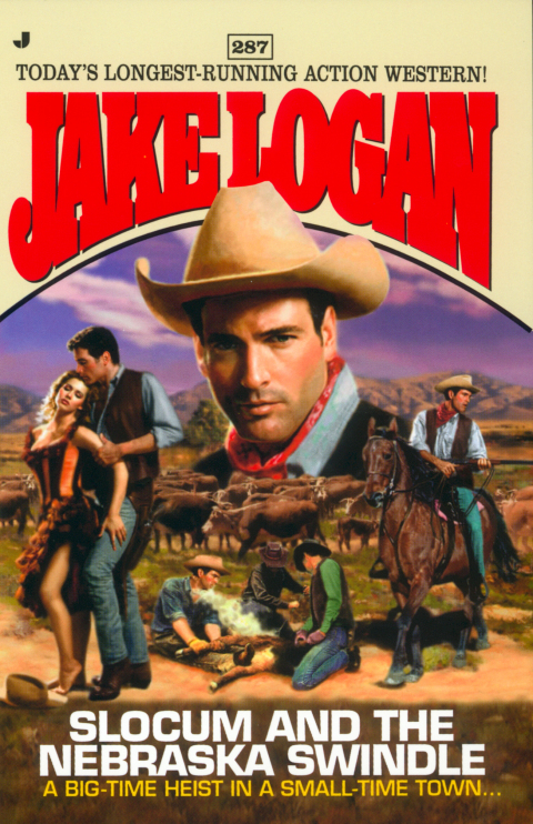 Cover image for book Slocum #287: Slocum and the Nebraska Swindle