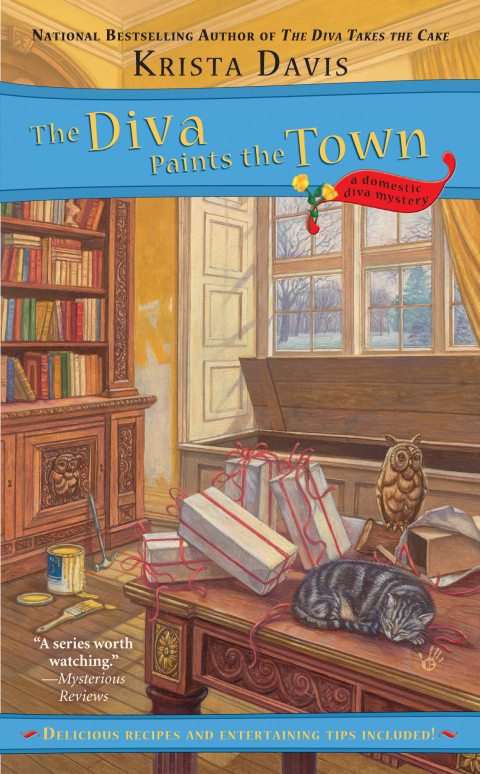 Cover image for book The Diva Paints the Town