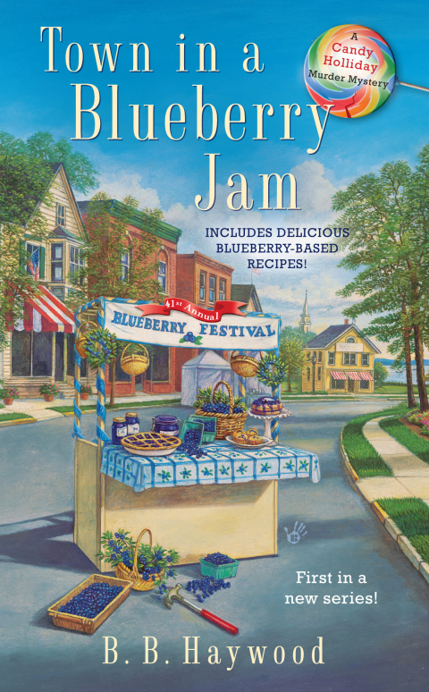 Cover image for book Town in a Blueberry Jam
