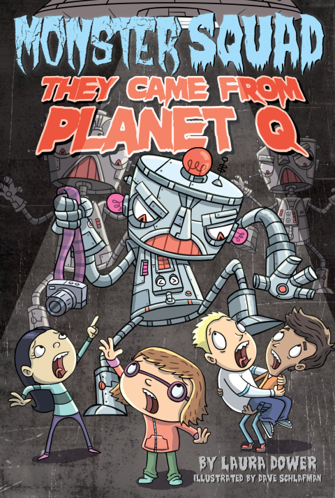 Cover image for book They Came From Planet Q #4