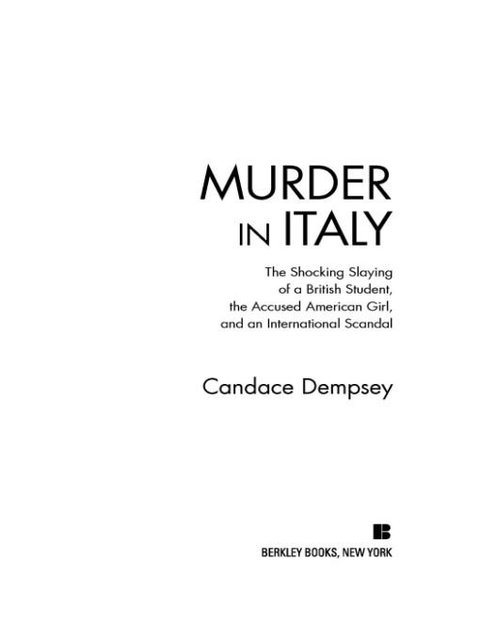 Cover image for book Murder in Italy