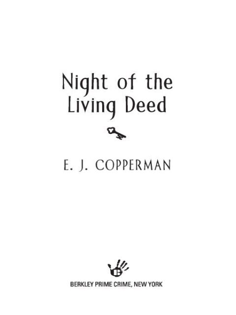 Cover image for book Night of the Living Deed