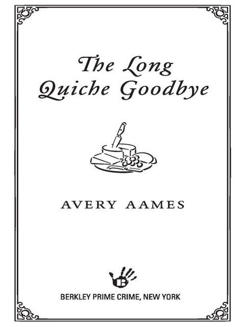 Cover image for book The Long Quiche Goodbye