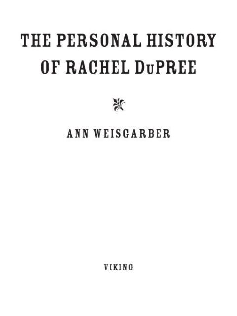 Cover image for book The Personal History of Rachel DuPree