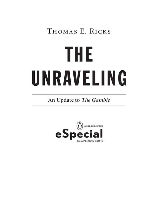 Cover image for book The Unraveling