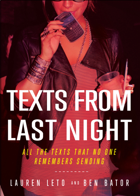 Cover image for book Texts From Last Night