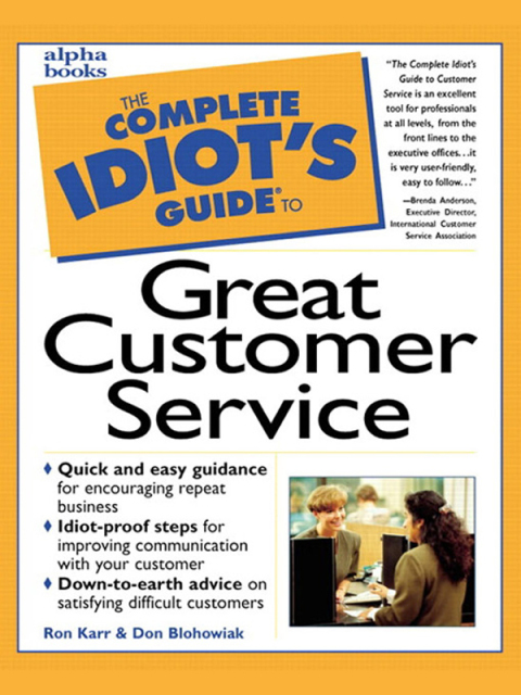 Cover image for book The Complete Idiot's Guide to Great Customer Service
