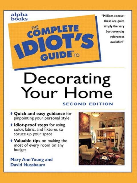 Cover image for book The Complete Idiot's Guide to Decorating Your Home, 2E