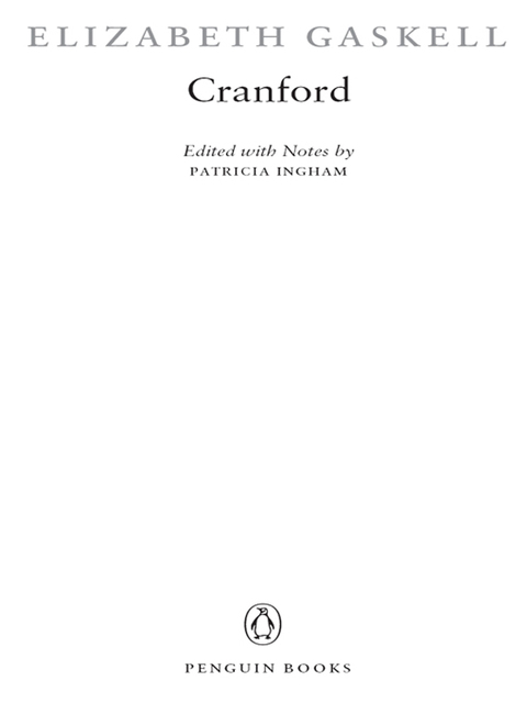 Cover image for book Cranford