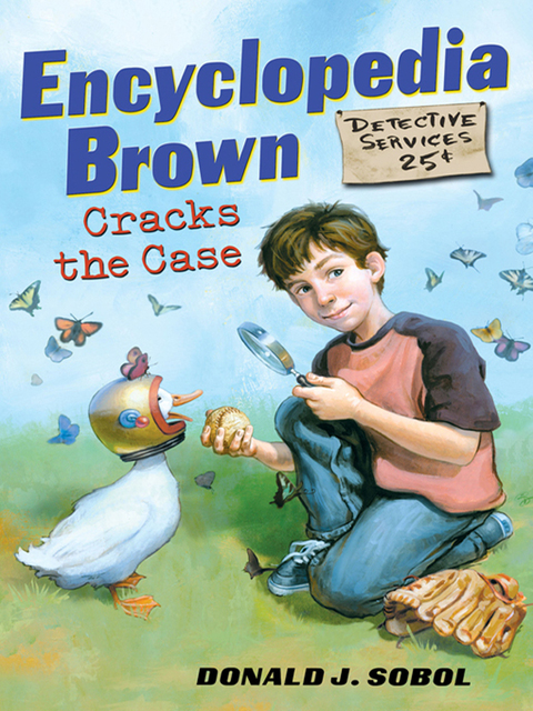 Cover image for book Encyclopedia Brown Cracks the Case