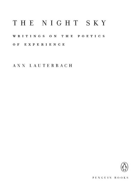 Cover image for book The Night Sky