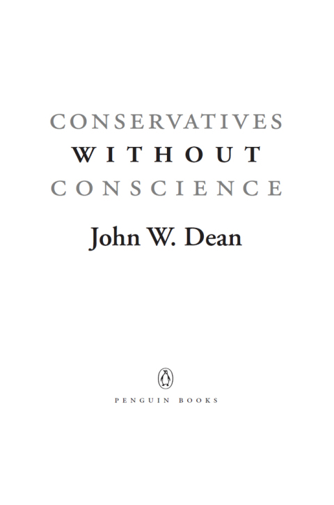 Cover image for book Conservatives Without Conscience