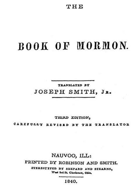 Cover image for book The Book of Mormon
