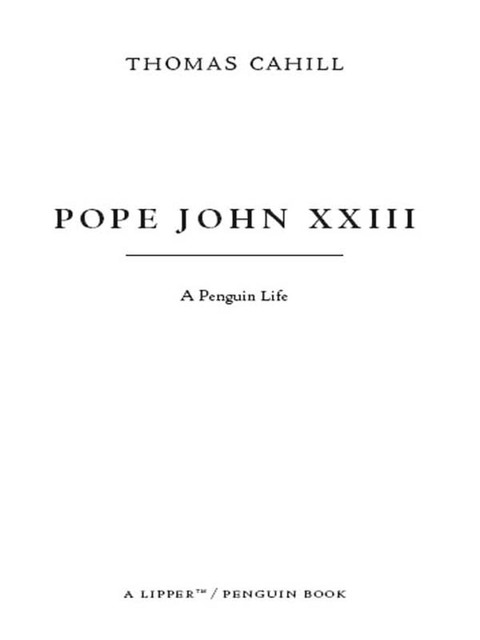 Cover image for book Pope John XXIII