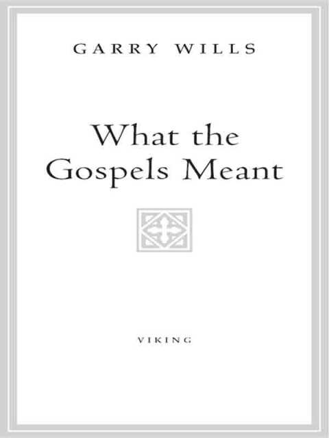 Cover image for book What the Gospels Meant
