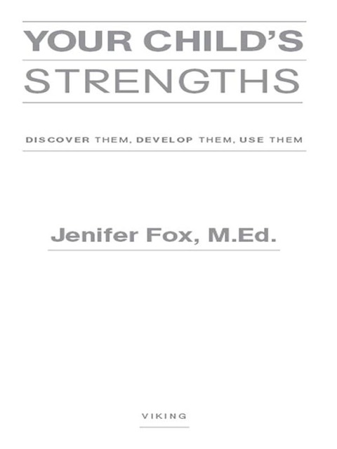 Cover image for book Your Child's Strengths