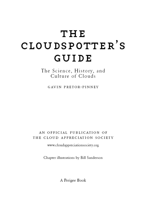 Cover image for book The Cloudspotter's Guide