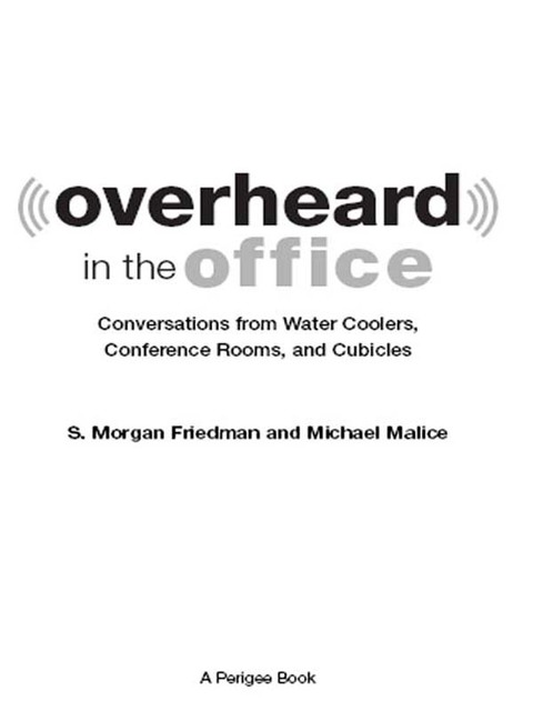 Cover image for book Overheard in the Office