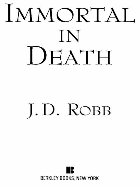 Cover image for book Immortal in Death