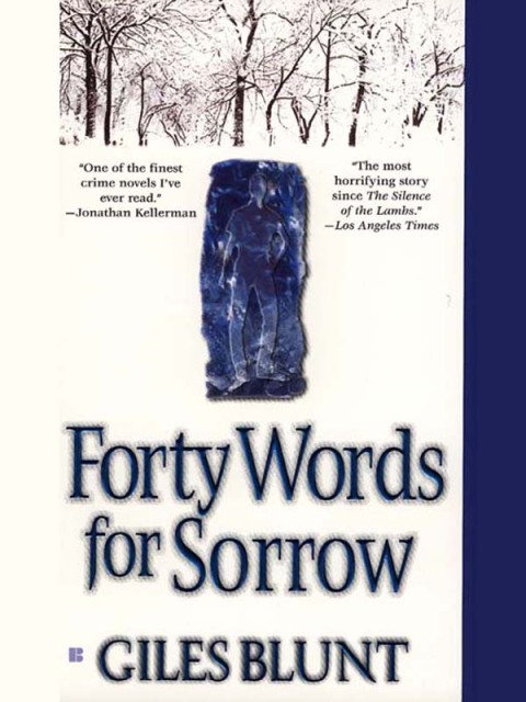 Cover image for book Forty Words for Sorrow