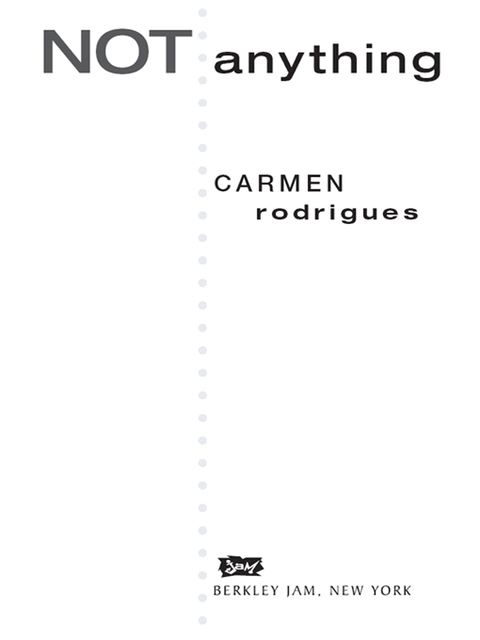 Cover image for book Not Anything