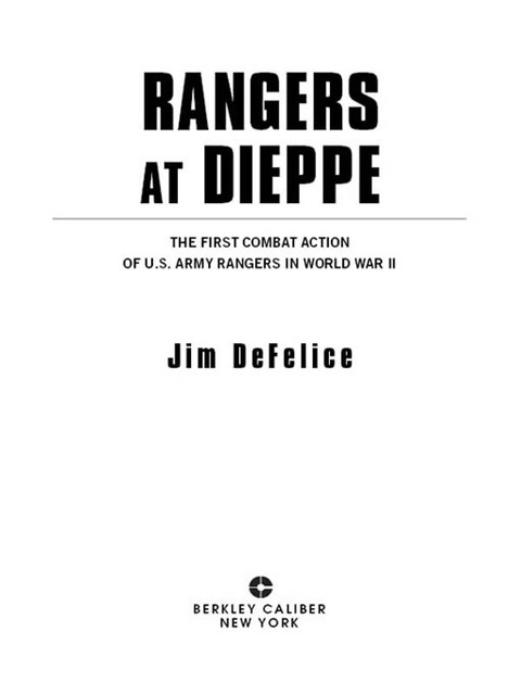 Cover image for book Rangers at Dieppe