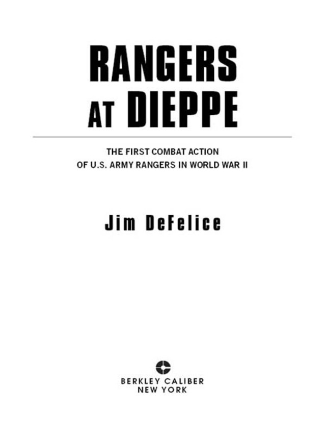 Rangers at Dieppe