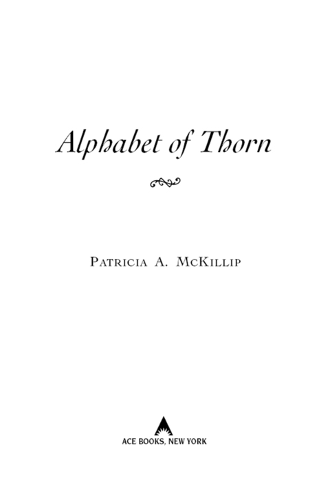 Cover image for book Alphabet Of Thorn