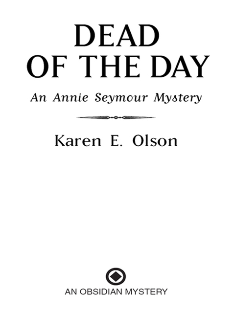 Cover image for book Dead of the Day
