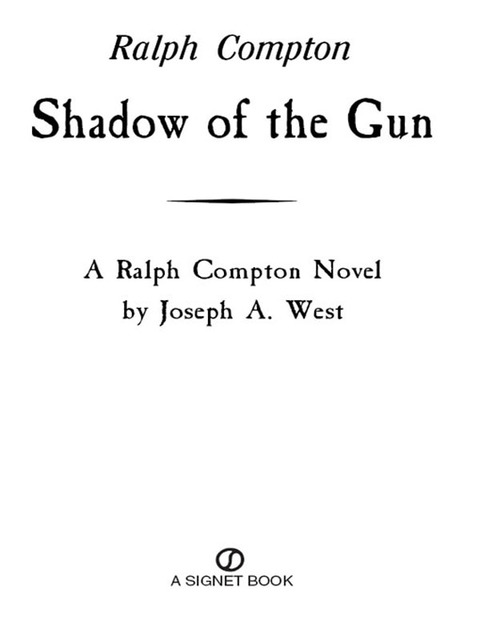 Cover image for book Ralph Compton Shadow of the Gun