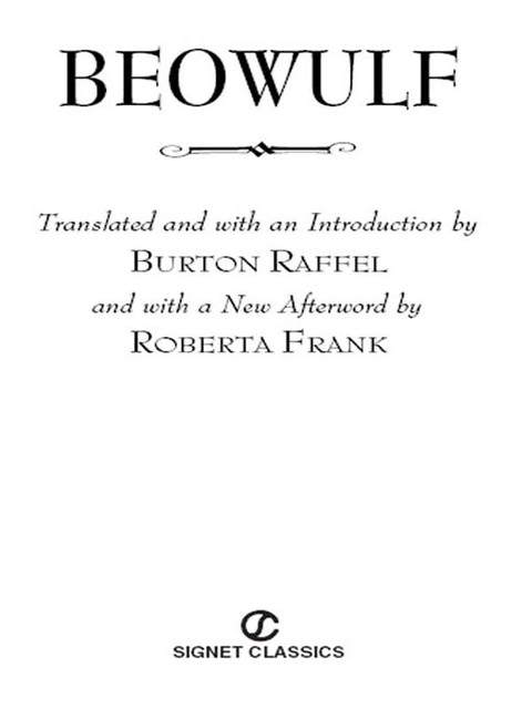 Cover image for book Beowulf
