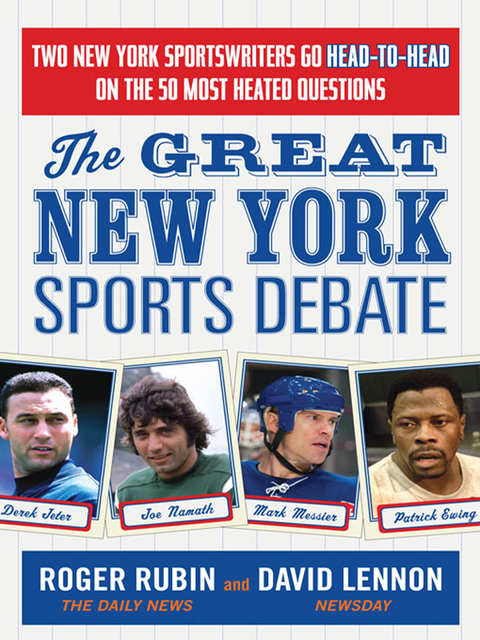 Cover image for book The Great New York Sports Debate