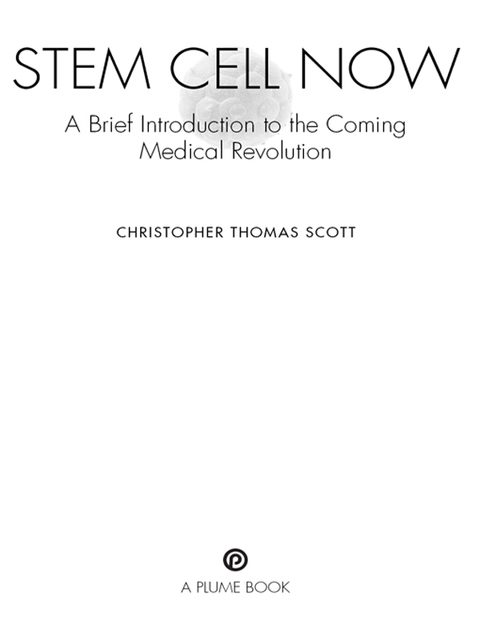 Cover image for book Stem Cell Now