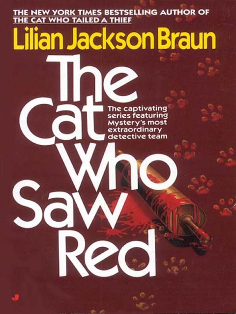 Cover image for book The Cat Who Saw Red