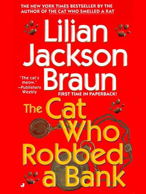 Cover image for book The Cat Who Robbed a Bank