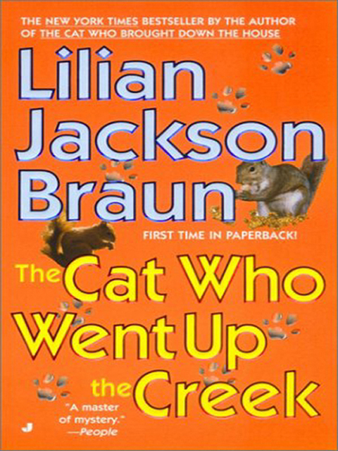 Cover image for book The Cat Who Went Up the Creek