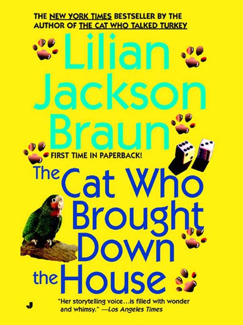 Cover image for book The Cat Who Brought Down the House
