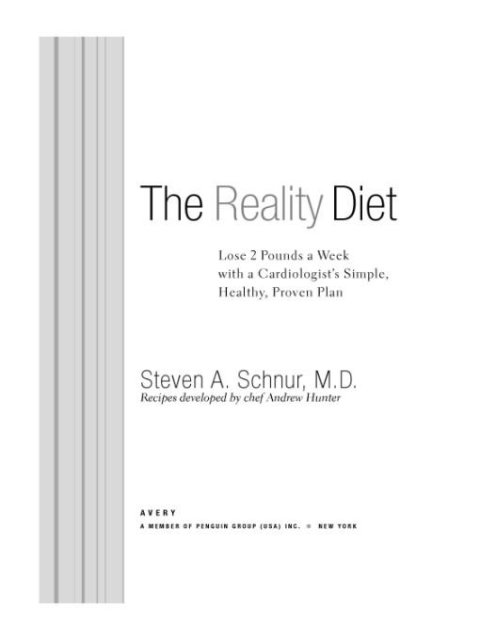 Cover image for book The Reality Diet