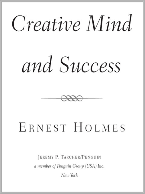 Cover image for book The Creative Mind and Success