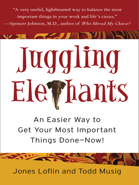 Cover image for book Juggling Elephants