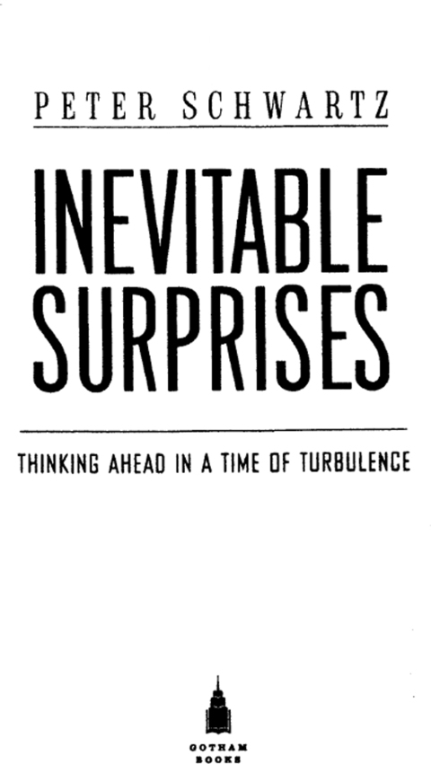 Cover image for book Inevitable Surprises