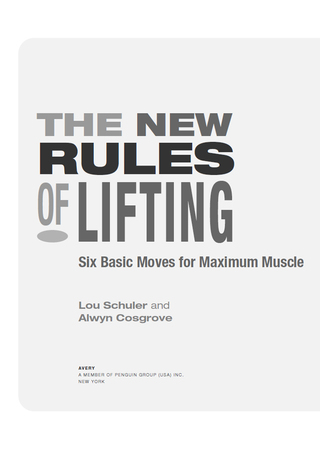 The New Rules of Lifting