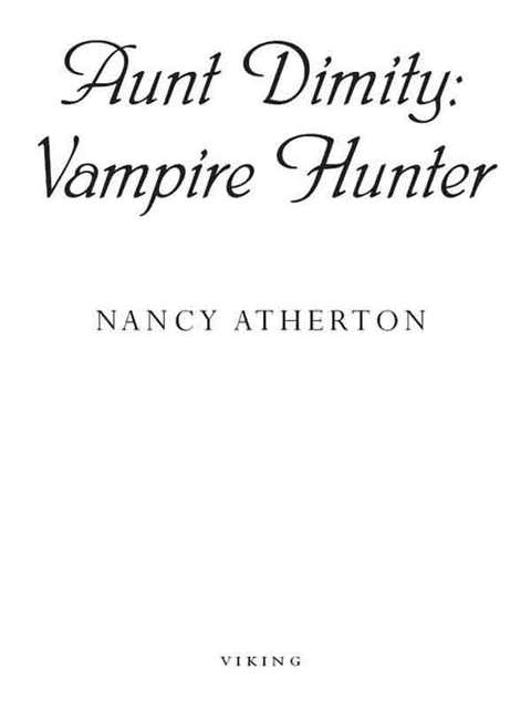 Cover image for book Aunt Dimity: Vampire Hunter